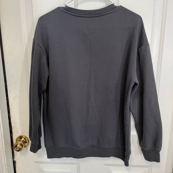 AC/DC gray medium Crewneck  Sweatshirt - Picture 3 of 3